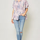 Ornately Patterned Woven Top