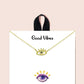 Blb Good Vibes Pendant Necklace