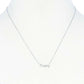 Happy Message Dainty Metal Necklace
