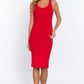 Racerback Sleeveless Midi Dress