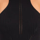 Varigated Rib Sleeveless Dress