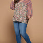 Floral Printed Knit Top