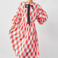 Balloon Sleeves Very Over Fit Pocketed Dress