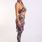 Printed Tie Detailed Jumpsuit