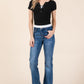 Layers With Bow Detail Short Sleeve Top