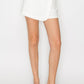 Wrap High-rise Elastic Mini Skort