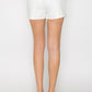 Wrap High-rise Elastic Mini Skort