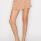 Wrap High-rise Elastic Mini Skort