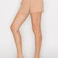Wrap High-rise Elastic Mini Skort