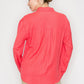 Button Down Collared Linen Shirt