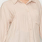 Button Down Collared Linen Shirt
