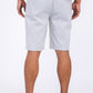 Cotton Blend Lounge Sweat Shorts with Zipper Pockets