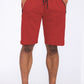 Cotton Blend Lounge Sweat Shorts with Zipper Pockets