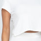 Short Sleeve Ribbed Top & Midi Skirt Se
