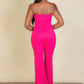 Strapless Corset Top & Flare Pants Set