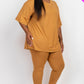 Plus Size Oversized T-shirt & Leggings Set