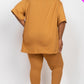 Plus Size Oversized T-shirt & Leggings Set