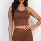 Split Back Cami Top & Shorts Set