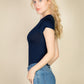 Short Sleeve Crew Neck Bodysuit