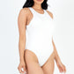 Casual Solid Tank Bodysuit