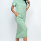 Side Pocket Tee Dress
