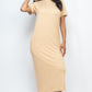 Side Pocket Tee Dress