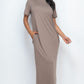 Side Pocket Tee Dress
