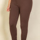 Plus Basic Solid Leggings