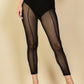 Seam Front High Waist Mesh Leggings