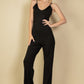 V-neck Camisole Jumpsuit