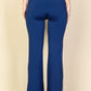 Contrast Side Stripe Flare Pants