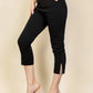 Slit Hem Cropped Pants