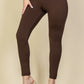 Solid High Waist Legging