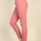 Pleat Front Tapered Trousers