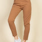 Pleat Front Tapered Trousers