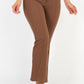 High Waist Knit Flare Pants
