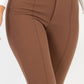 High Waist Knit Flare Pants