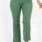 High Waist Knit Flare Pants