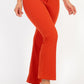 High Waist Knit Flare Pants