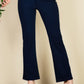 High Waist Knit Flare Pants