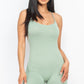 Crossback Bodycon Romper