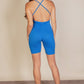 Crossback Bodycon Romper
