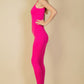 Solid Bodycon Cami Jumpsuit