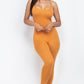 Solid Bodycon Cami Jumpsuit