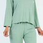 Solid Sweatshirt And Joggers Set