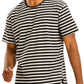 Striped Elongated Tshirt