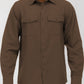 Mens Solid Flannel Shirt