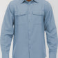 Mens Solid Flannel Shirt
