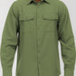 Mens Solid Flannel Shirt