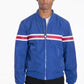 Luxury Woven Taped Bomber Jacket